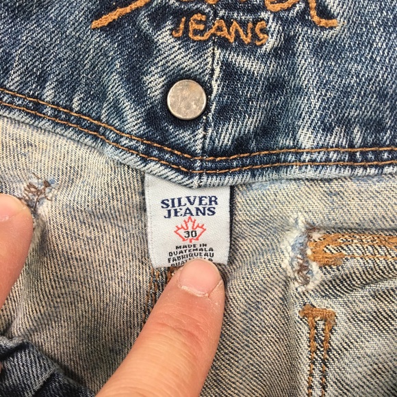 Silver Womens Jeans 30 C3014 - Picture 5 of 8